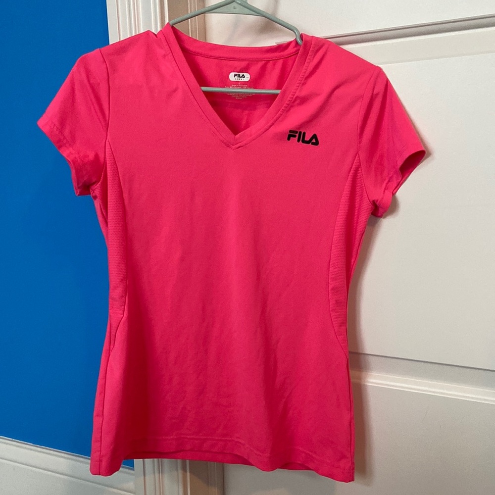 Fila Short Sleeve Activewear Top